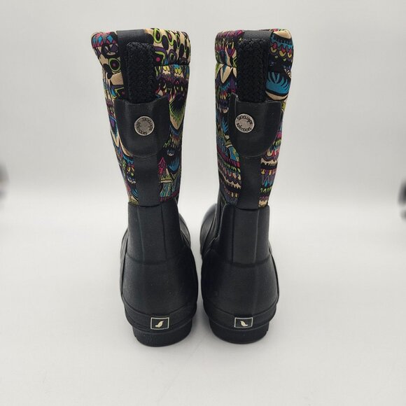 Sakroots Snow Rain Rubber Boots Insulated Drawstring Tops Womens Sz 9 NEW - Picture 6 of 8